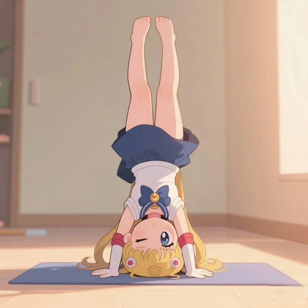 美少女｜像不像练瑜伽时的你？