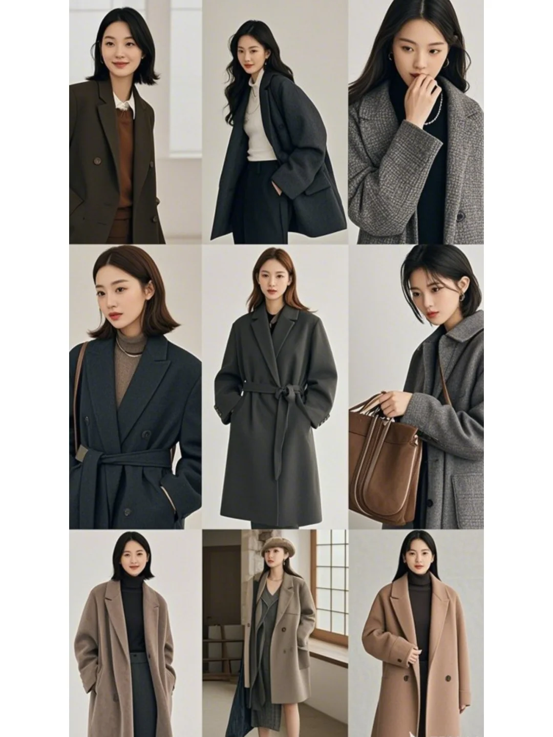 女生必看冬日韩系穿搭💯打造高级感氛围美