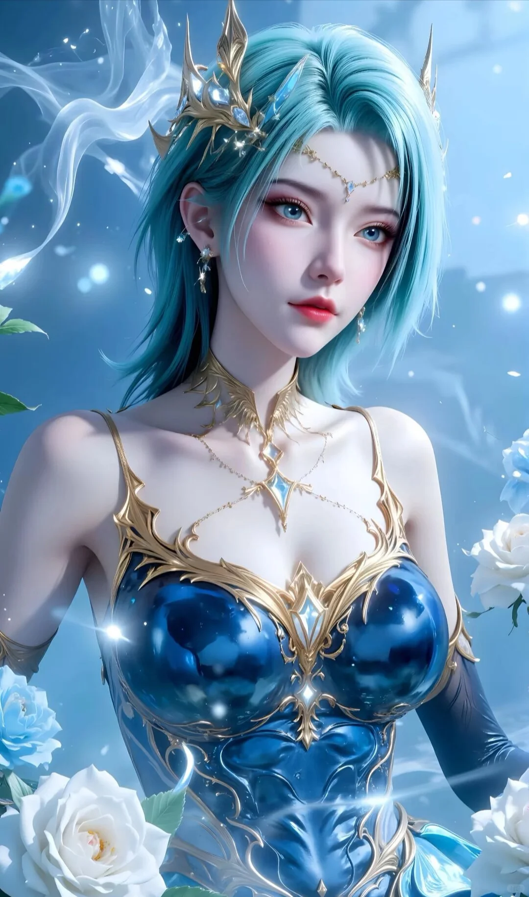 国漫女神，好身材对比，高颜值头像对比。