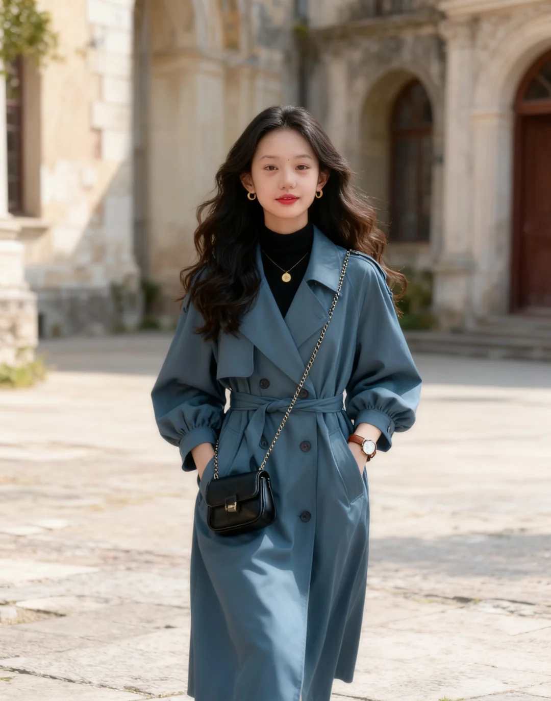 风衣穿搭是心动的感觉(成人版)