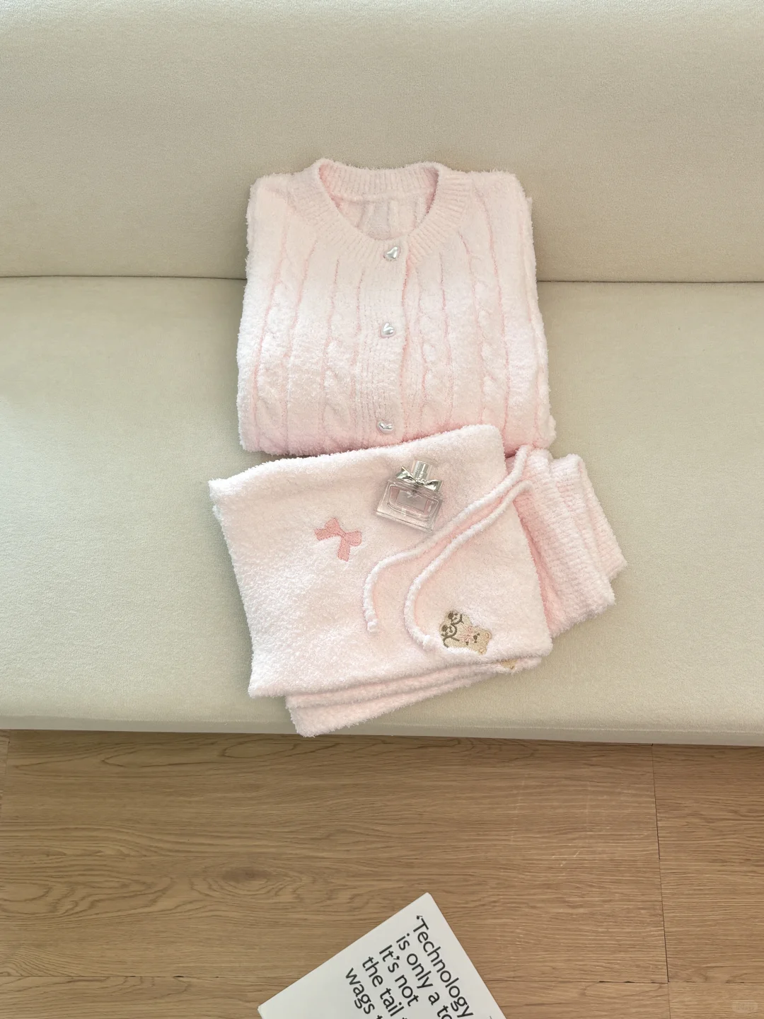 粉色小熊软糖🎀🧸又甜又温柔的睡衣谁不爱～