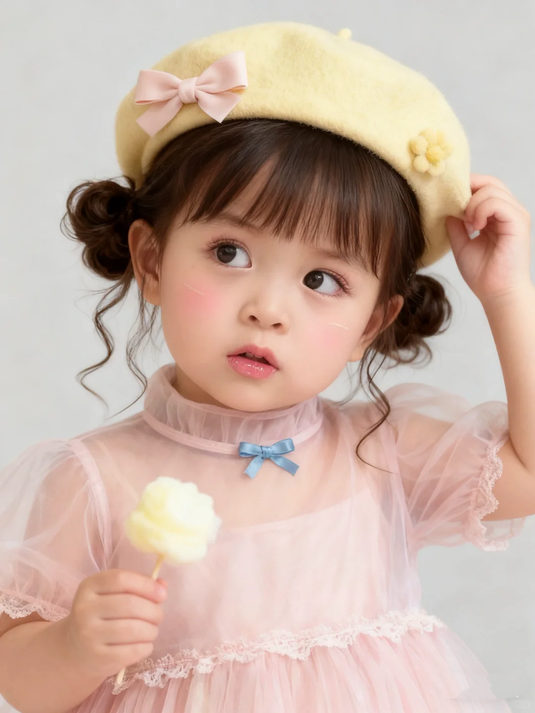 1分钟get同款法式鬼马女宝写真～（附口令）