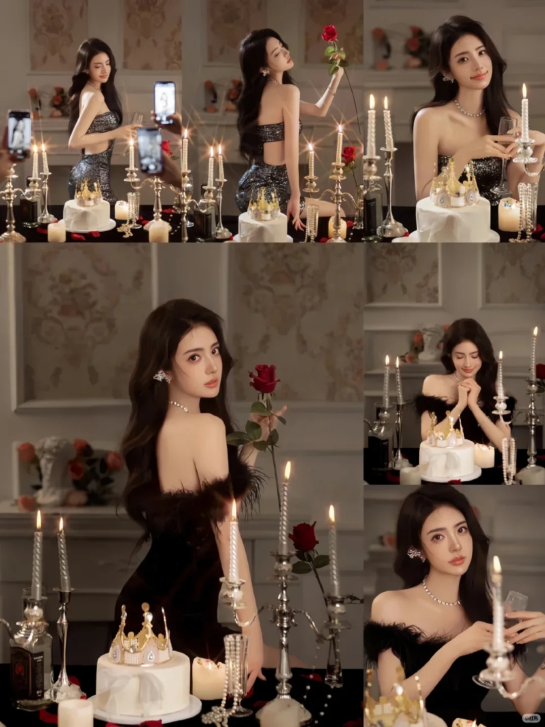 生日必拍的风格 氛围感富家千金生日照🎂