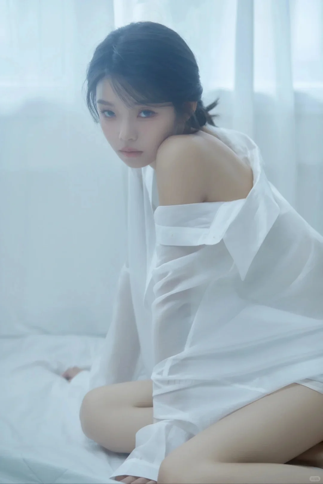 情绪写真|白色衬衫真是绝啦纯欲天花板❣️