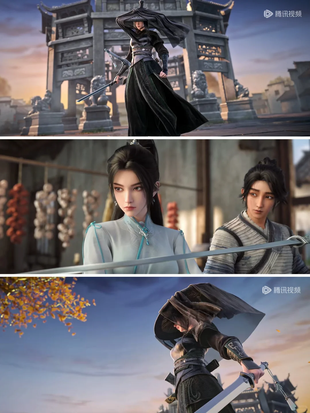 很喜欢剑来女主的建模，符合我对原著的想象