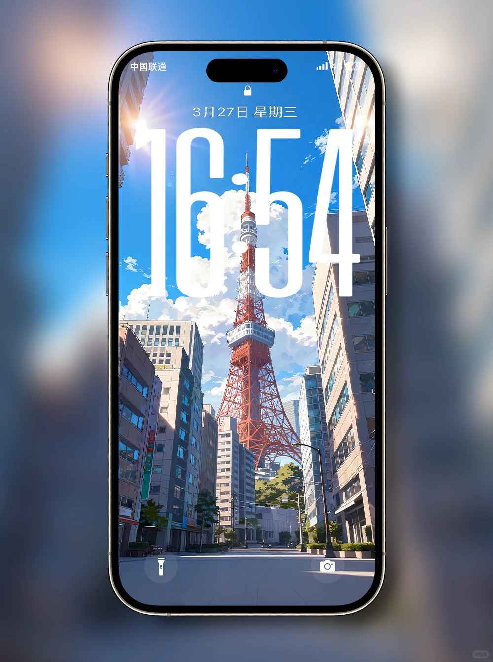 X504-东京铁塔|iPad壁纸|电脑|手机壁纸 4k