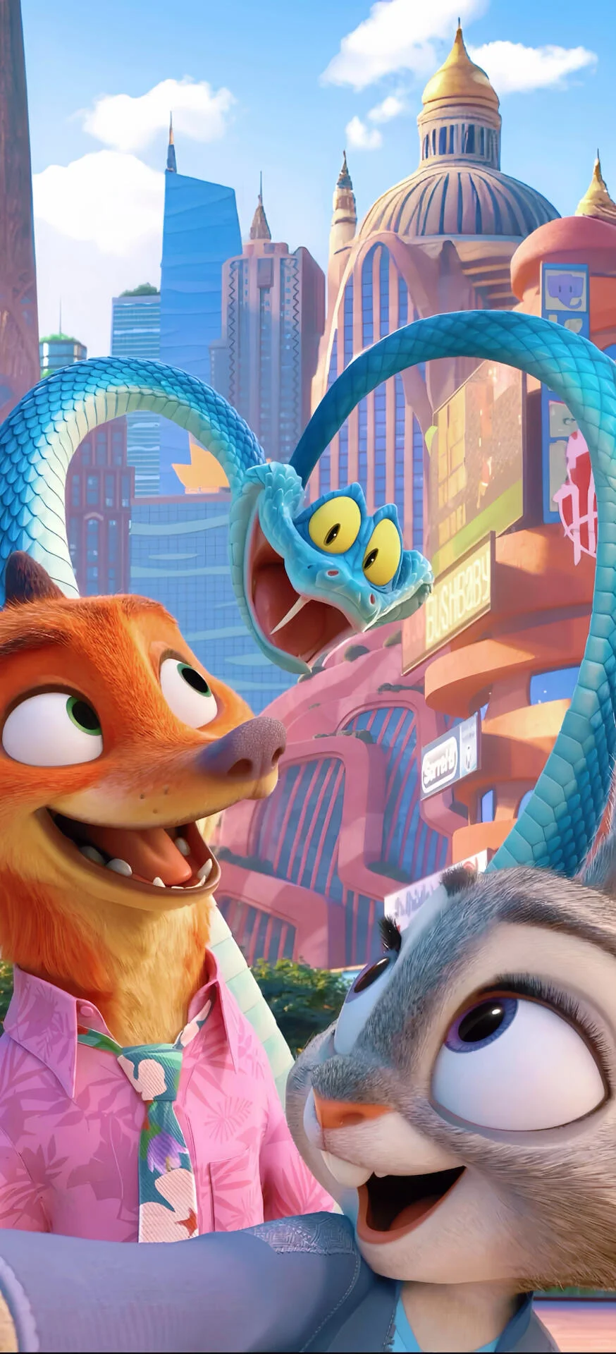 尼克朱迪壁纸🔥爱了爱了～～