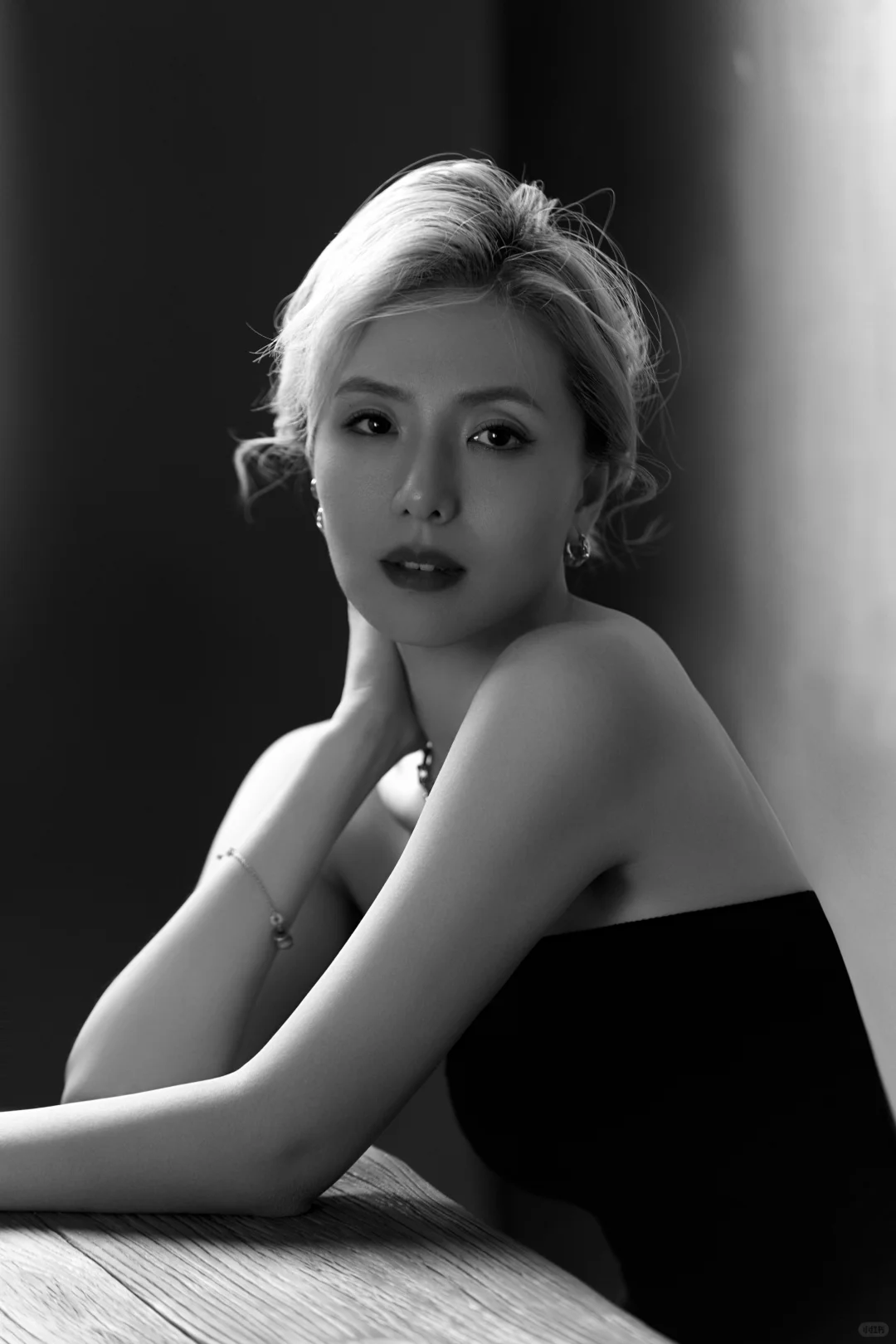 中老年模特工作照