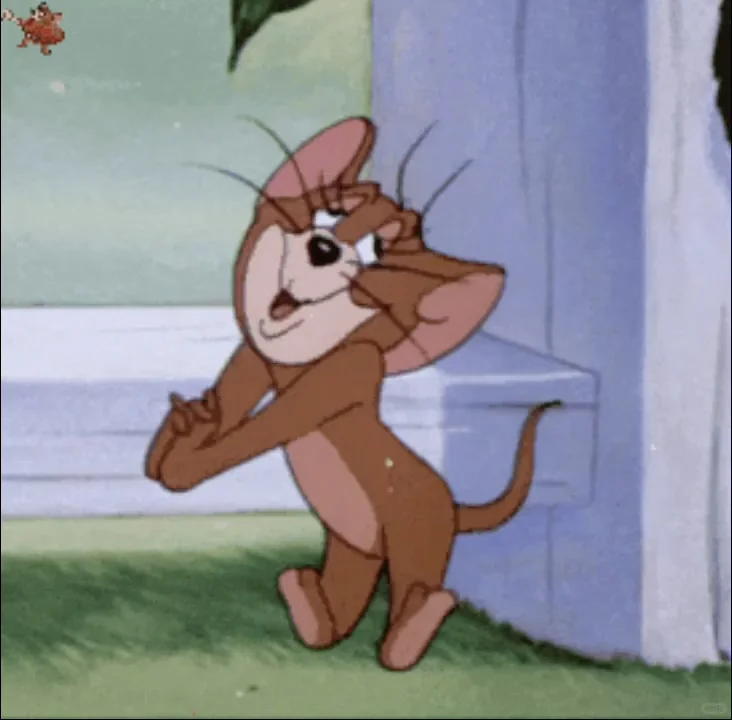 鬼迷日眼的小耗子（动图）