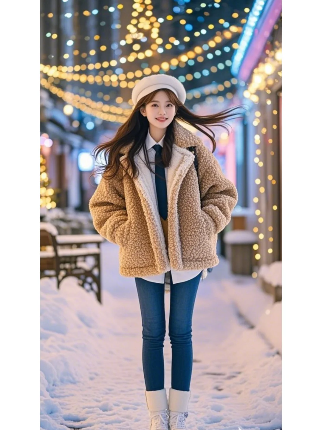 女生必看冬日韩系穿搭💯打造高级感氛围美