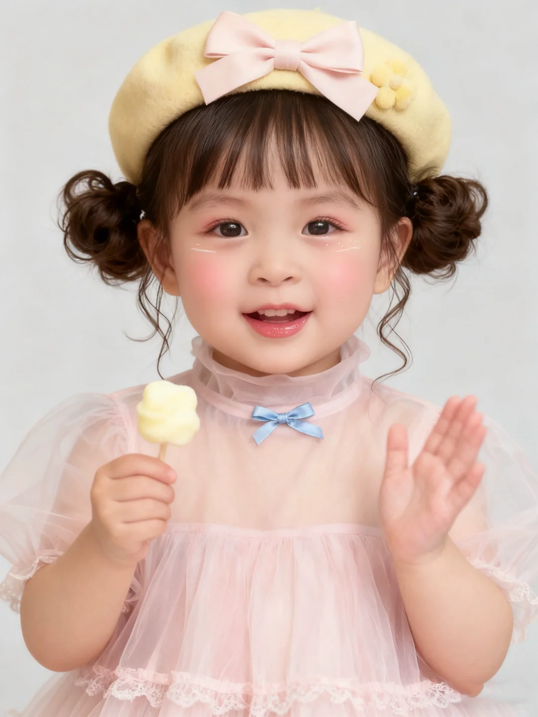 1分钟get同款法式鬼马女宝写真～（附口令）