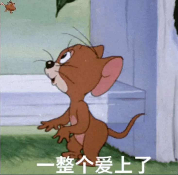 鬼迷日眼的小耗子（动图）