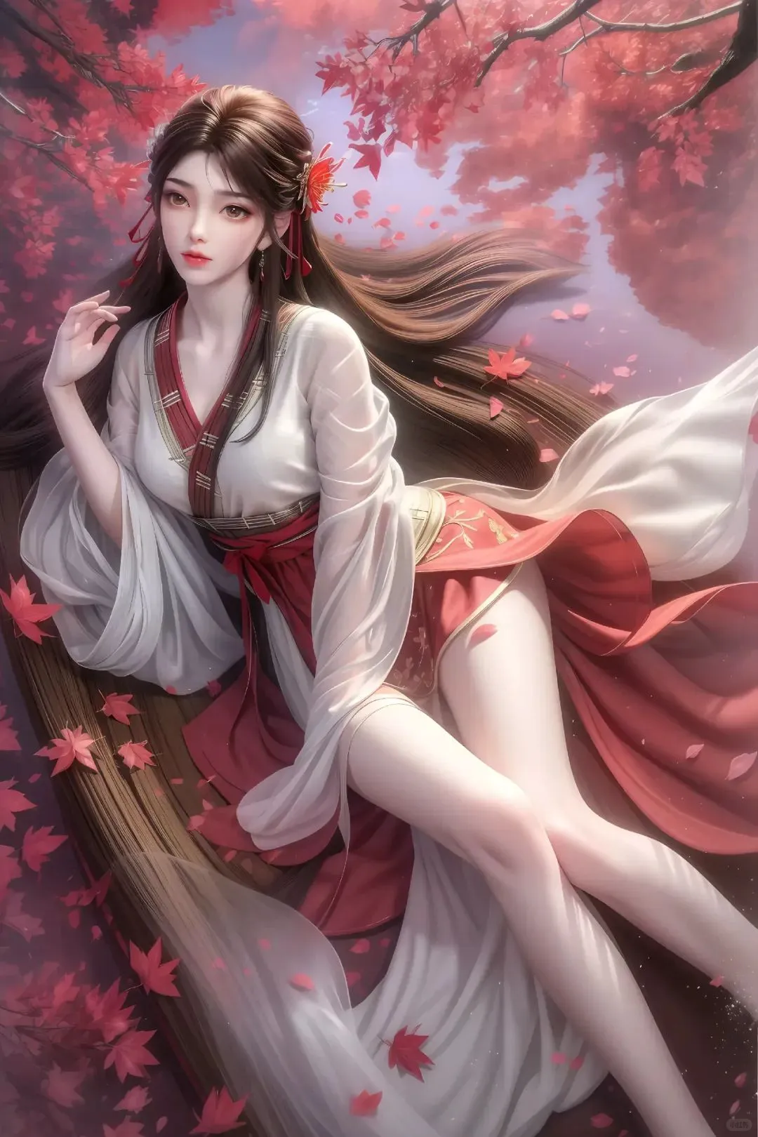 《完美世界》火灵儿 采桑女高清壁纸