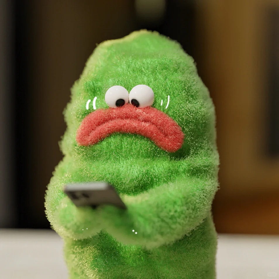 苦瓜女士表情包～万能回消息版（有字&无字）