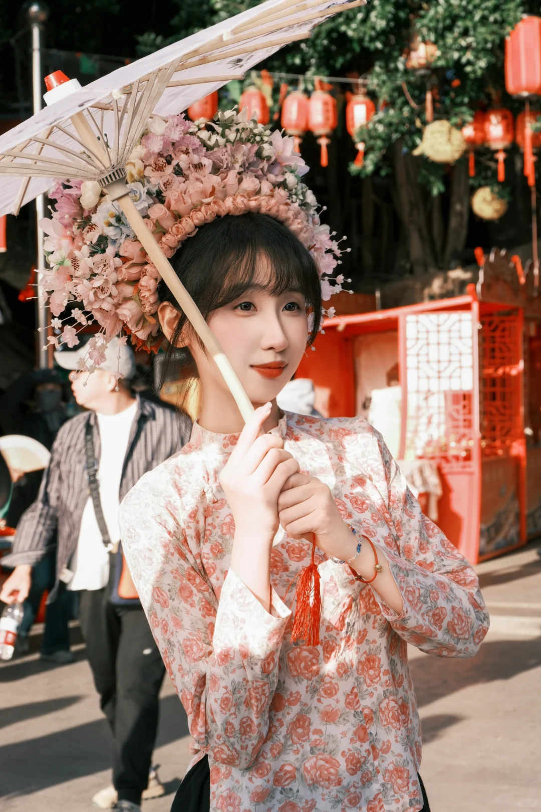 簪花围 穿花衣 闲做半日渔家女💐