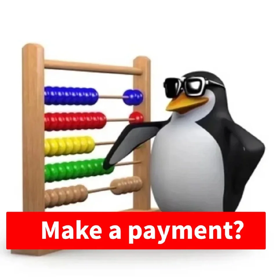 表情包：威廉泰尔企鹅 英文版