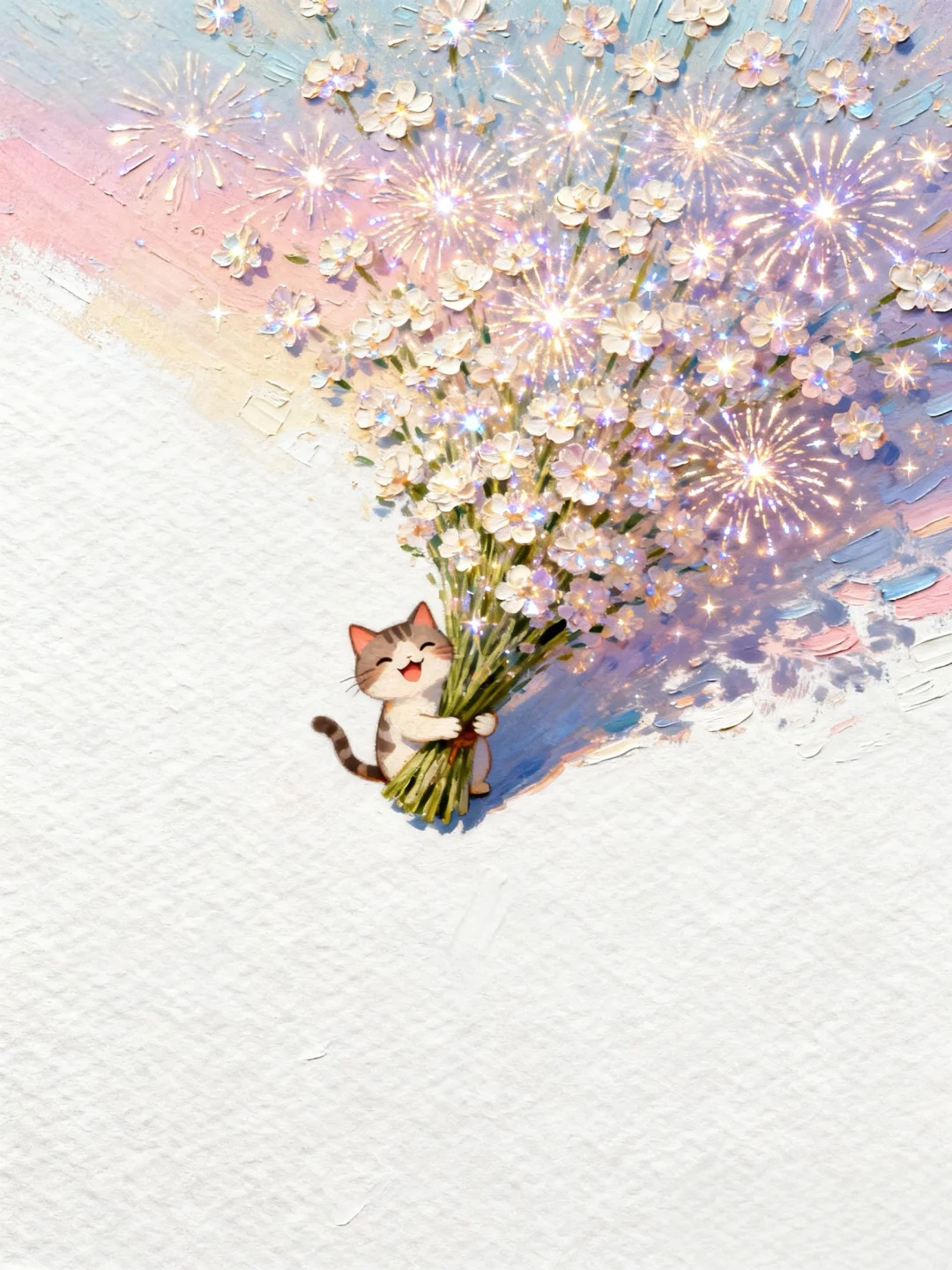 收到花花的小猫开心极了✨