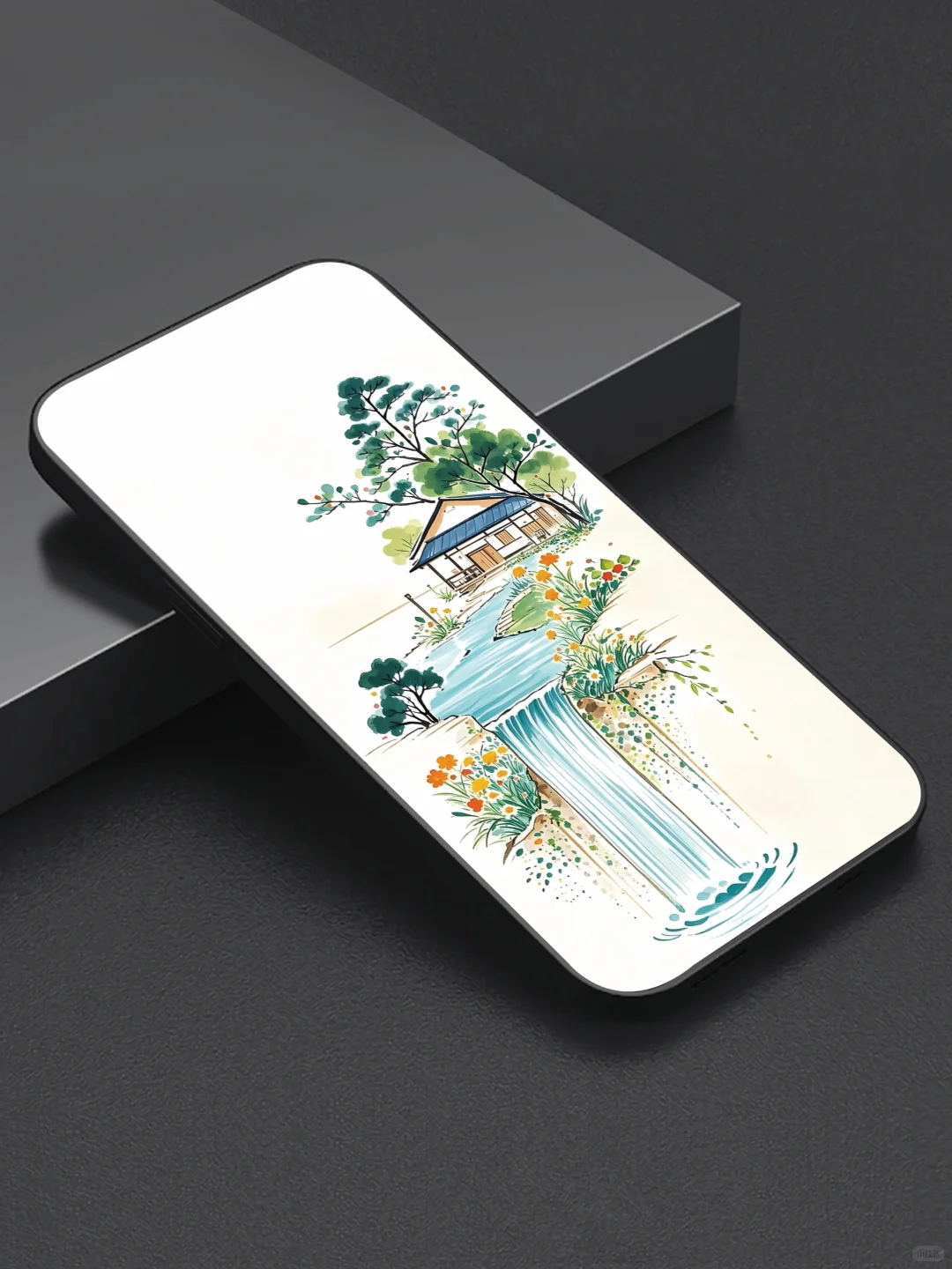 流水生“宅”｜治愈壁纸