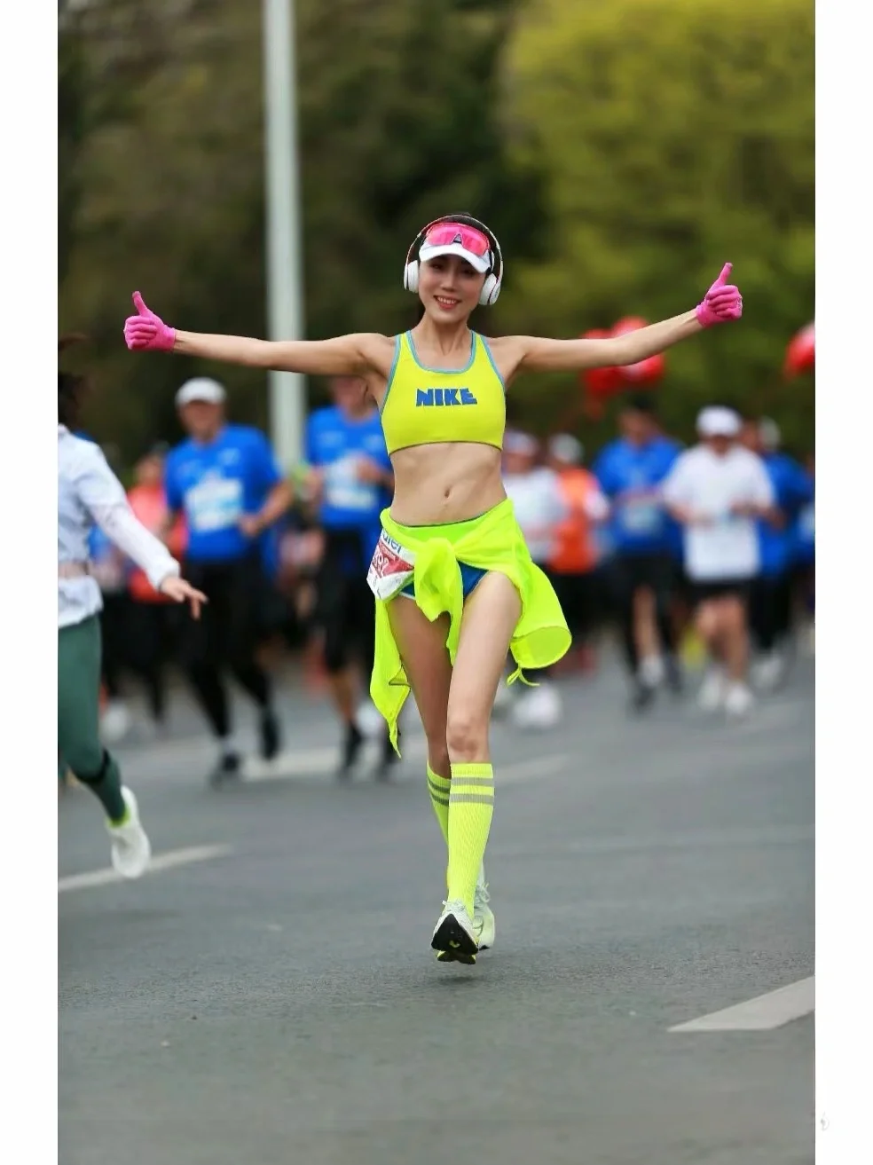 爱跑马拉松的女人真的好看，不信，自己看！
