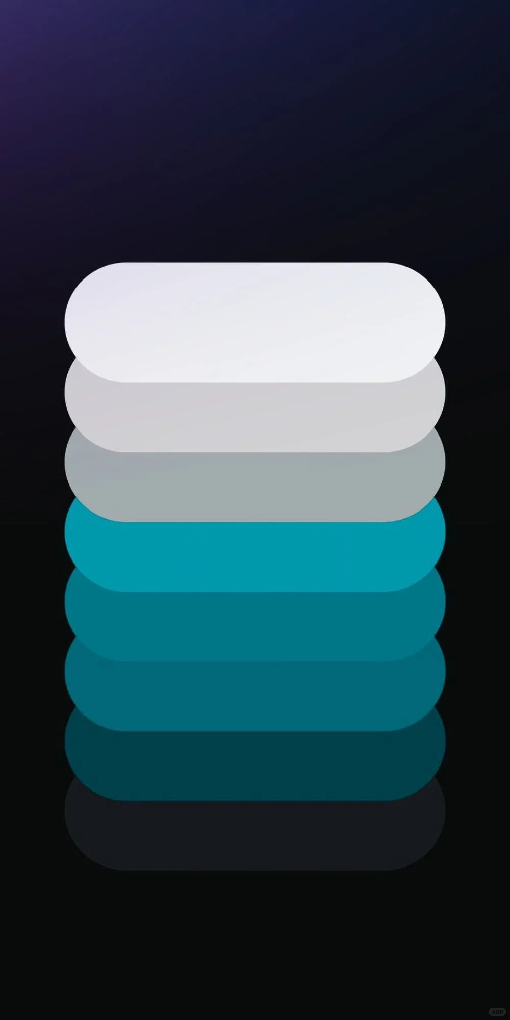 适合苹果安卓所有手机的壁纸彩色圆弧方块