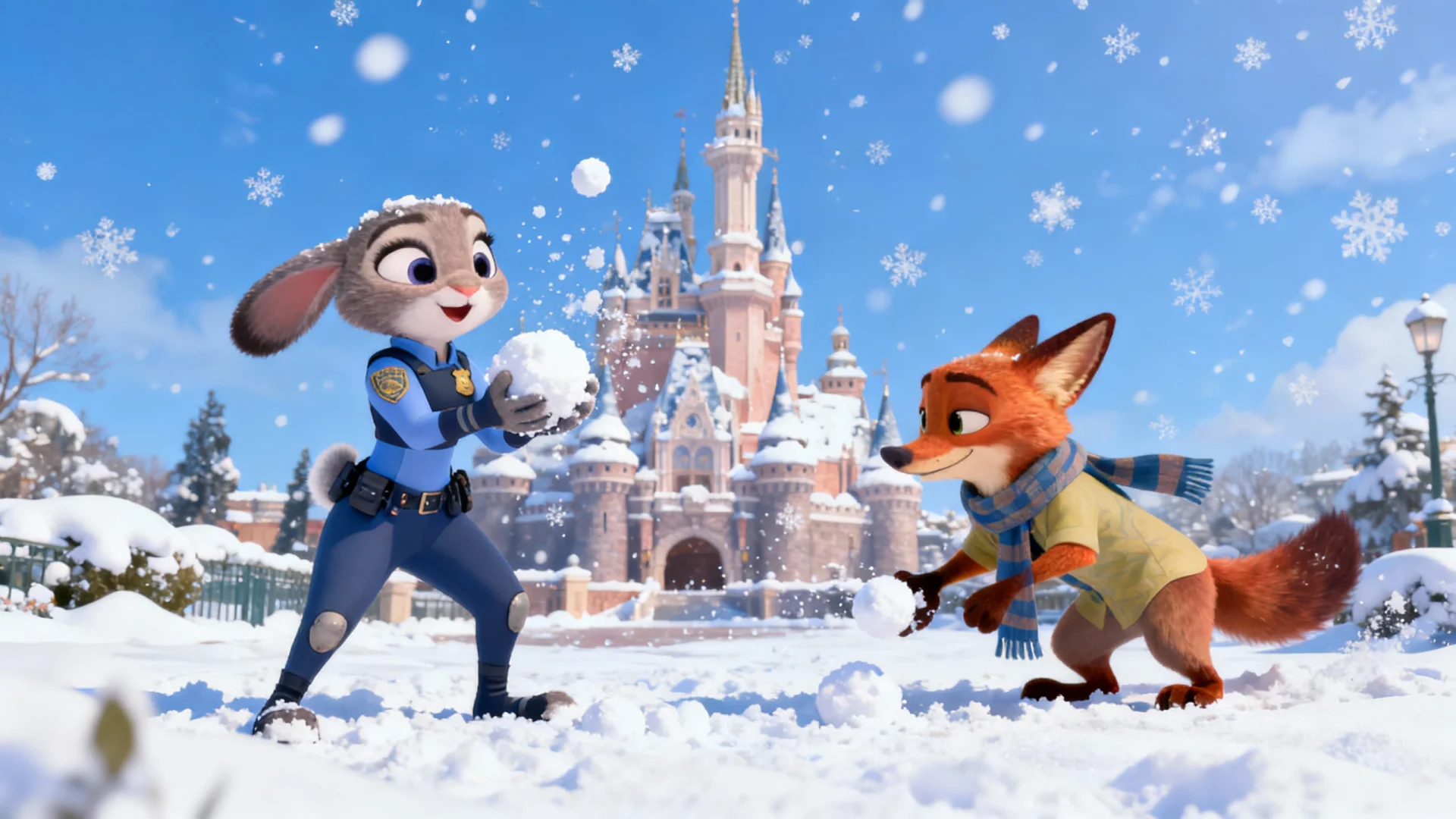 朱迪尼克冬日壁纸合集期待冬日第一场雪❄️