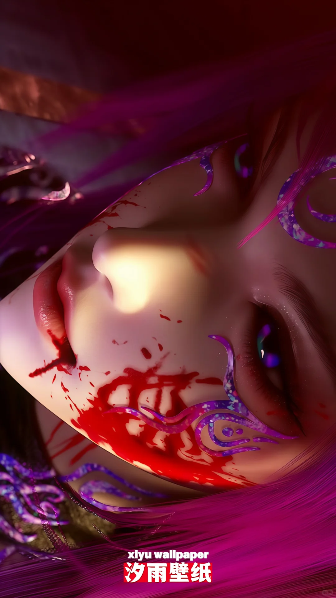 散发云望舒看上去更加妖艳