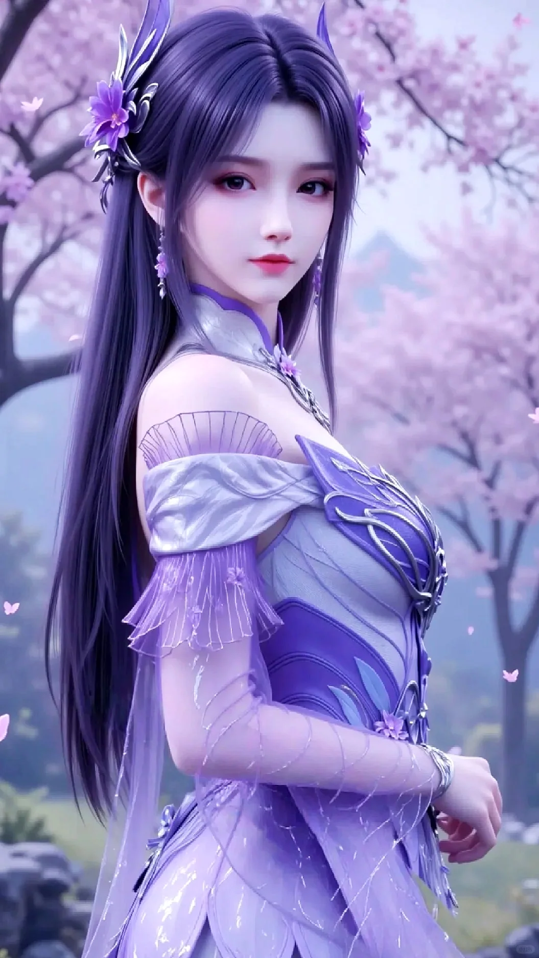 国漫女神｜小医仙斗破苍穹AI二次元动漫壁纸