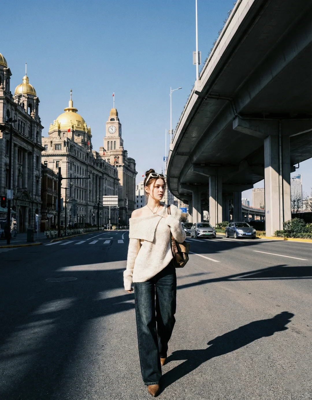 AI生图还是太权威了！秋冬松弛感穿搭！