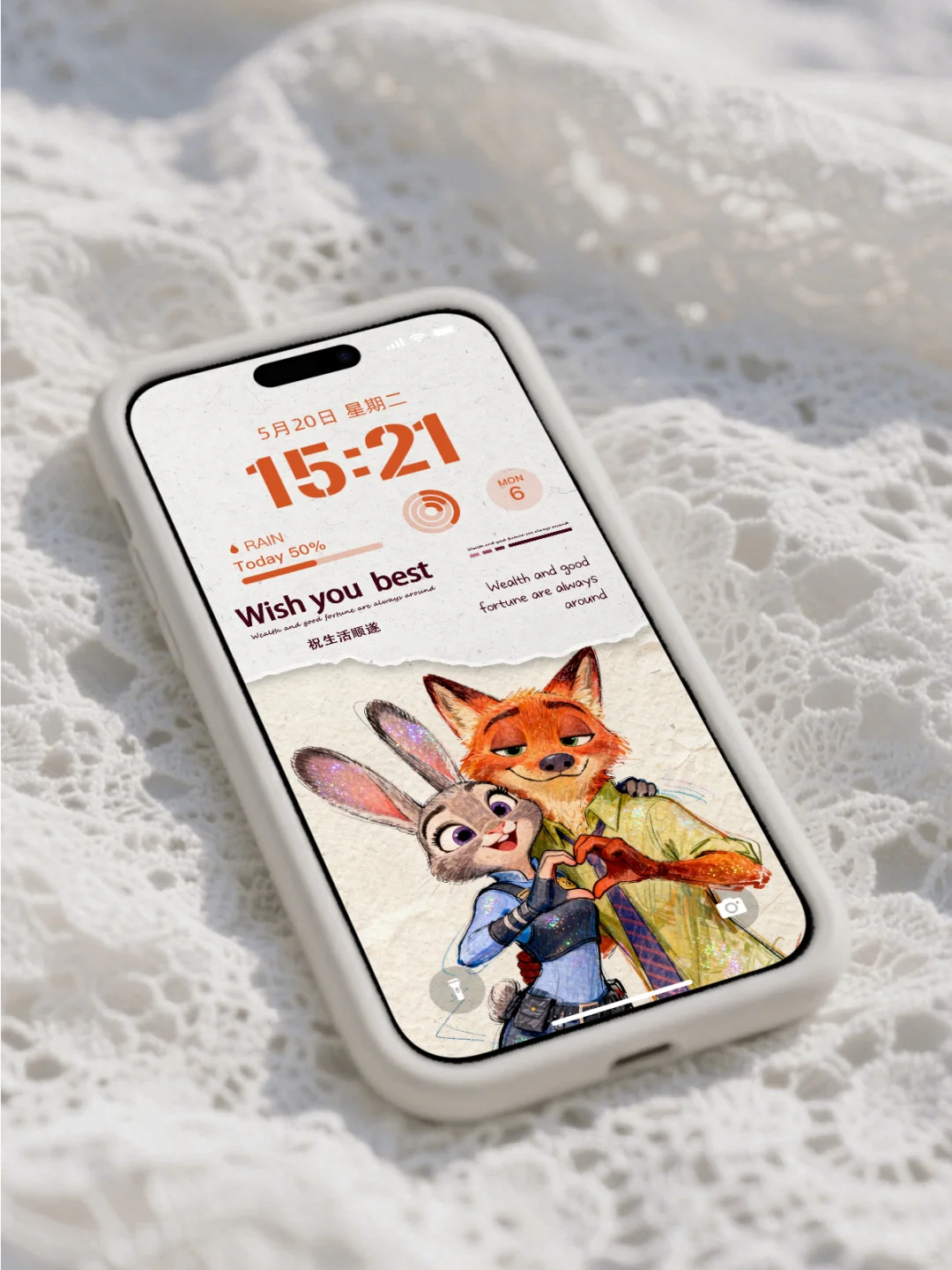 疯狂动物城|尼克与朱迪手机壁纸