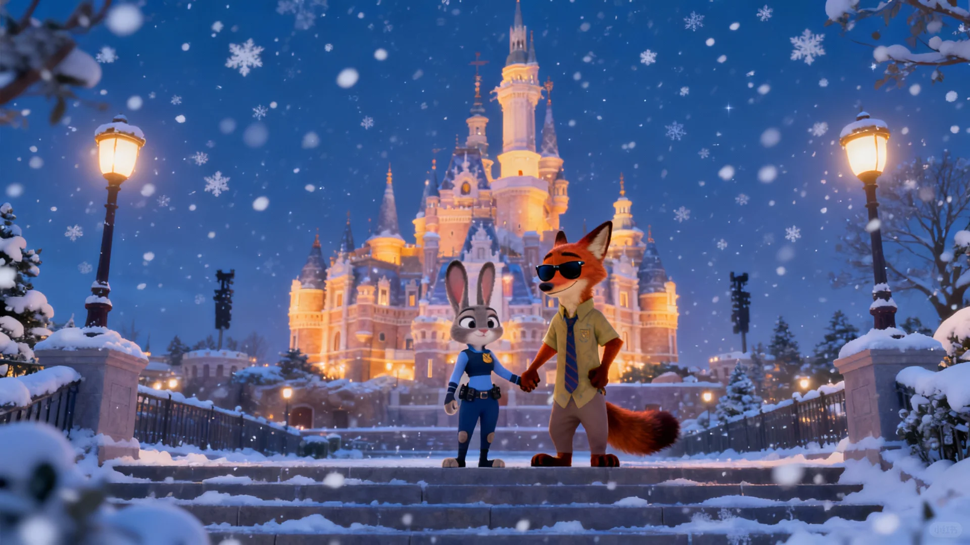 朱迪尼克冬日壁纸合集期待冬日第一场雪❄️