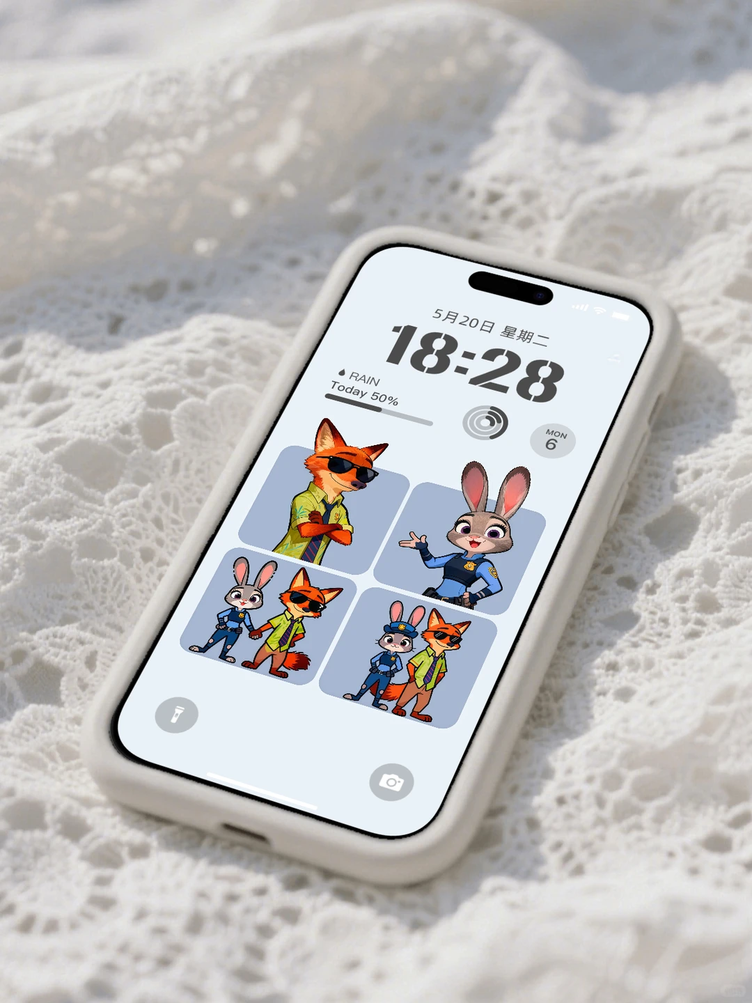 疯狂动物城✨朱迪与尼克手机壁纸