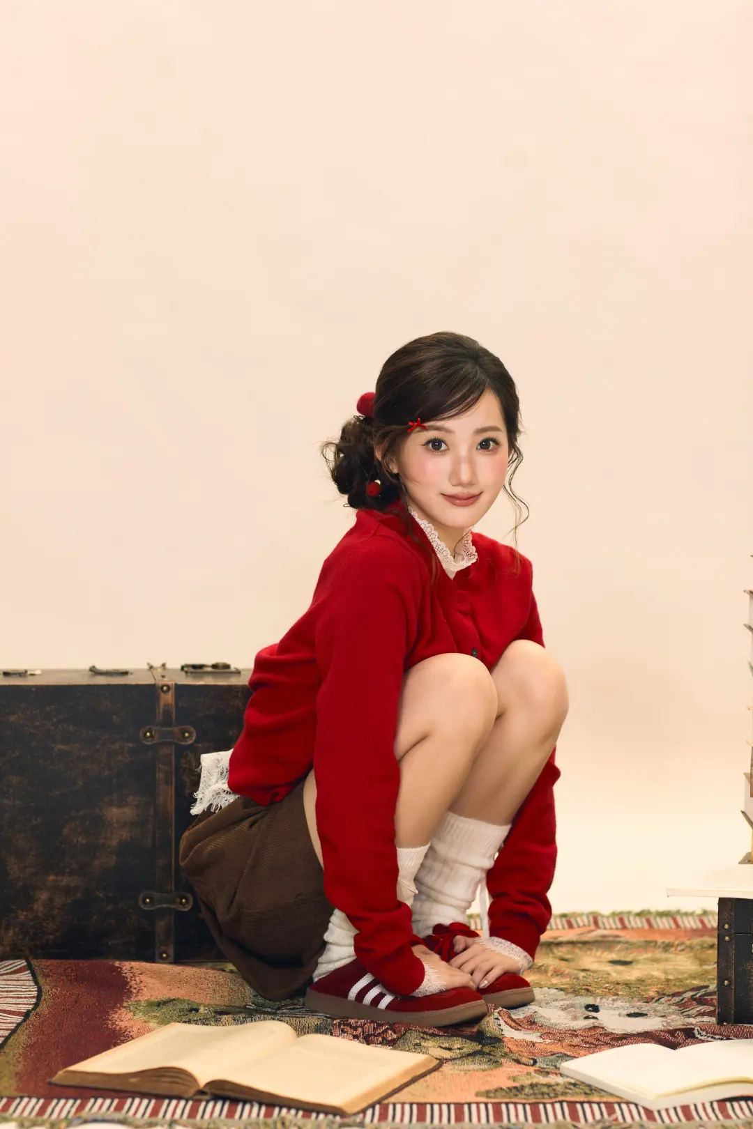 驻马店写真🍒miu系学姐·韩杂学院风写真