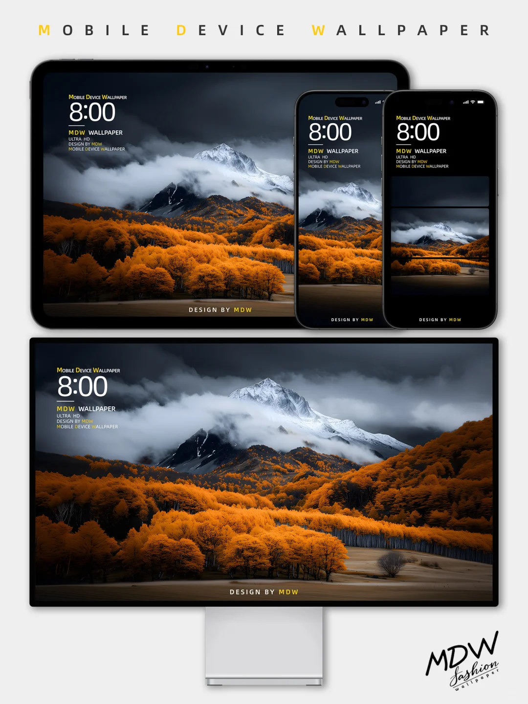 6K通用高清壁纸｜秋日的旷野｜459