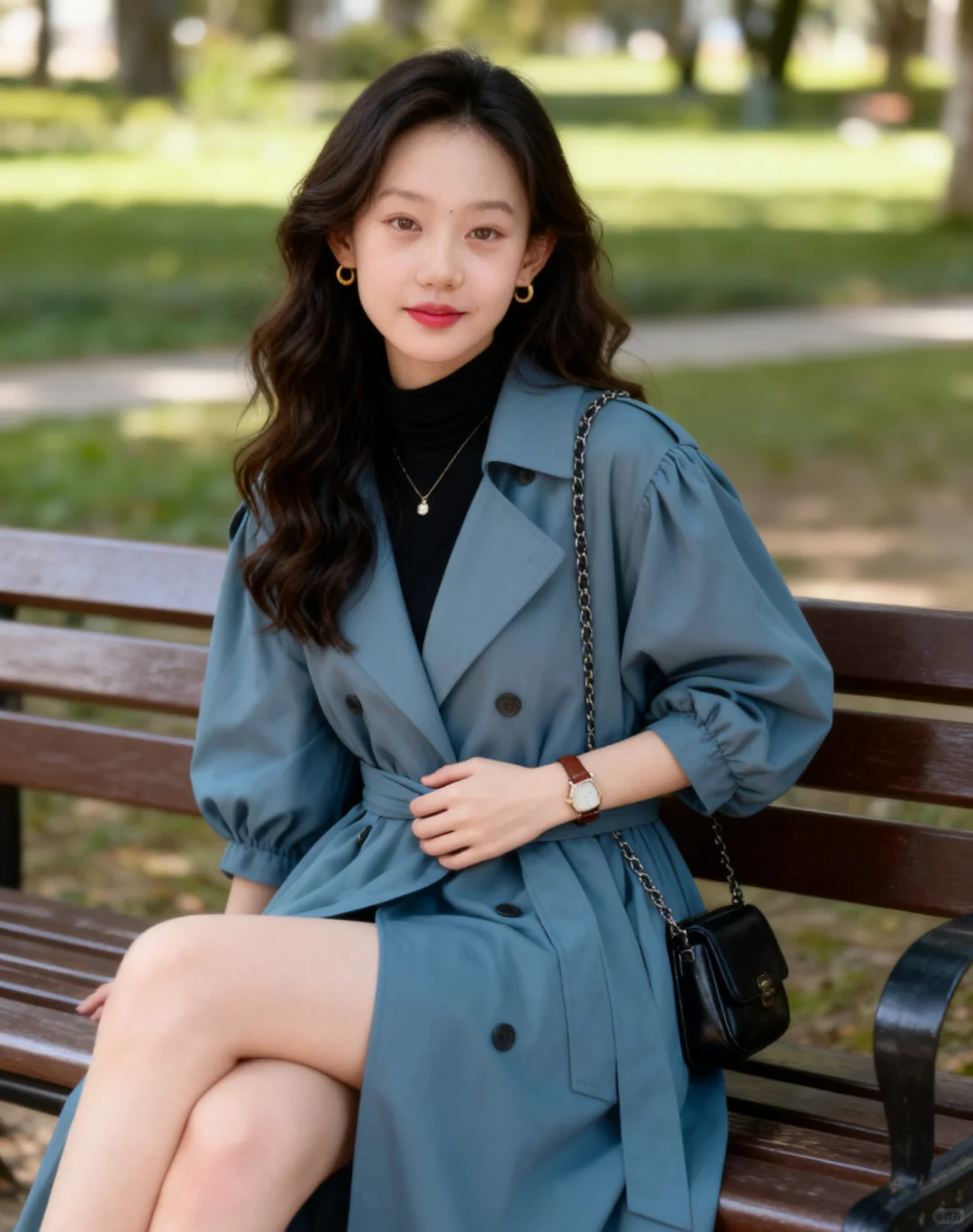 风衣穿搭是心动的感觉(成人版)