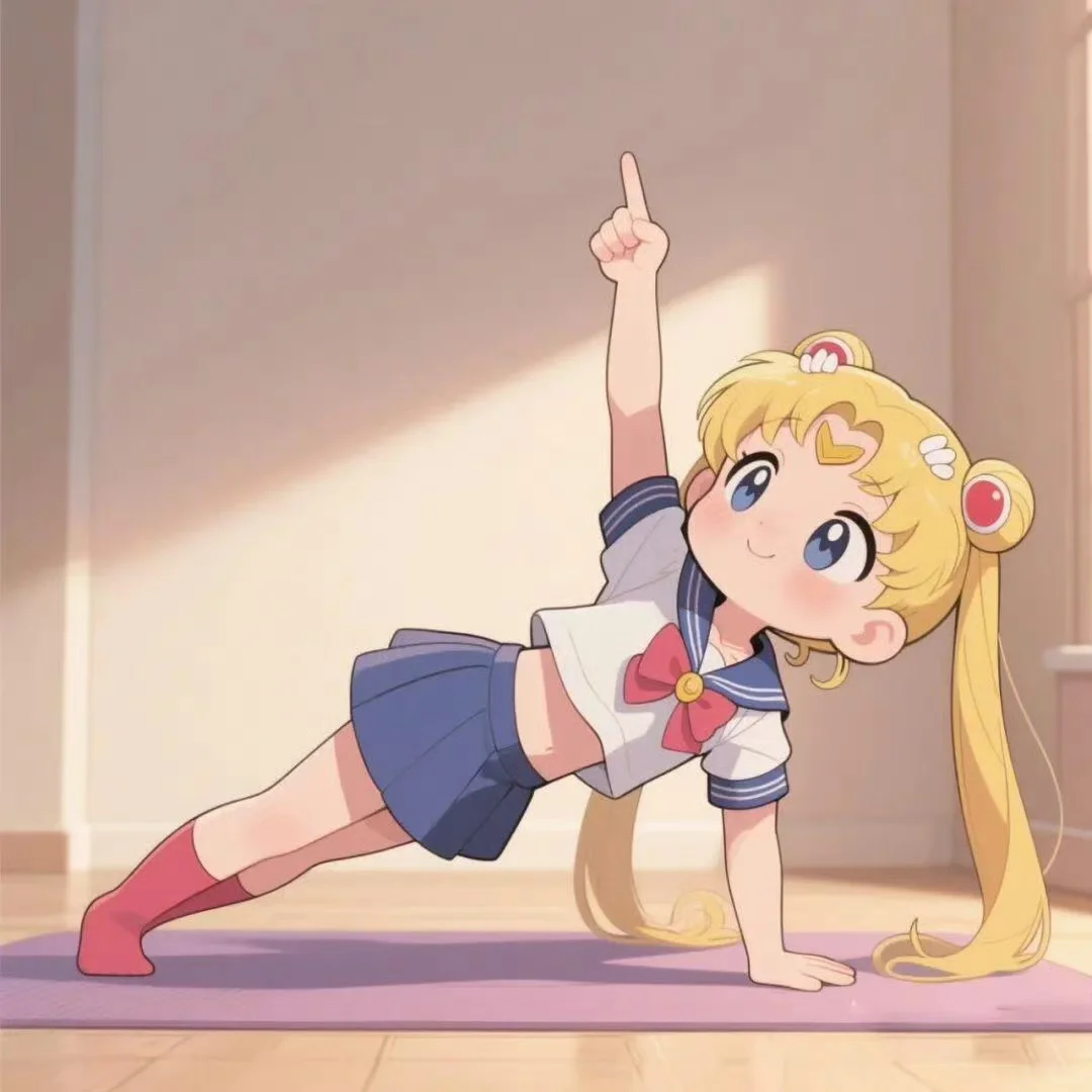 美少女｜像不像练瑜伽时的你？