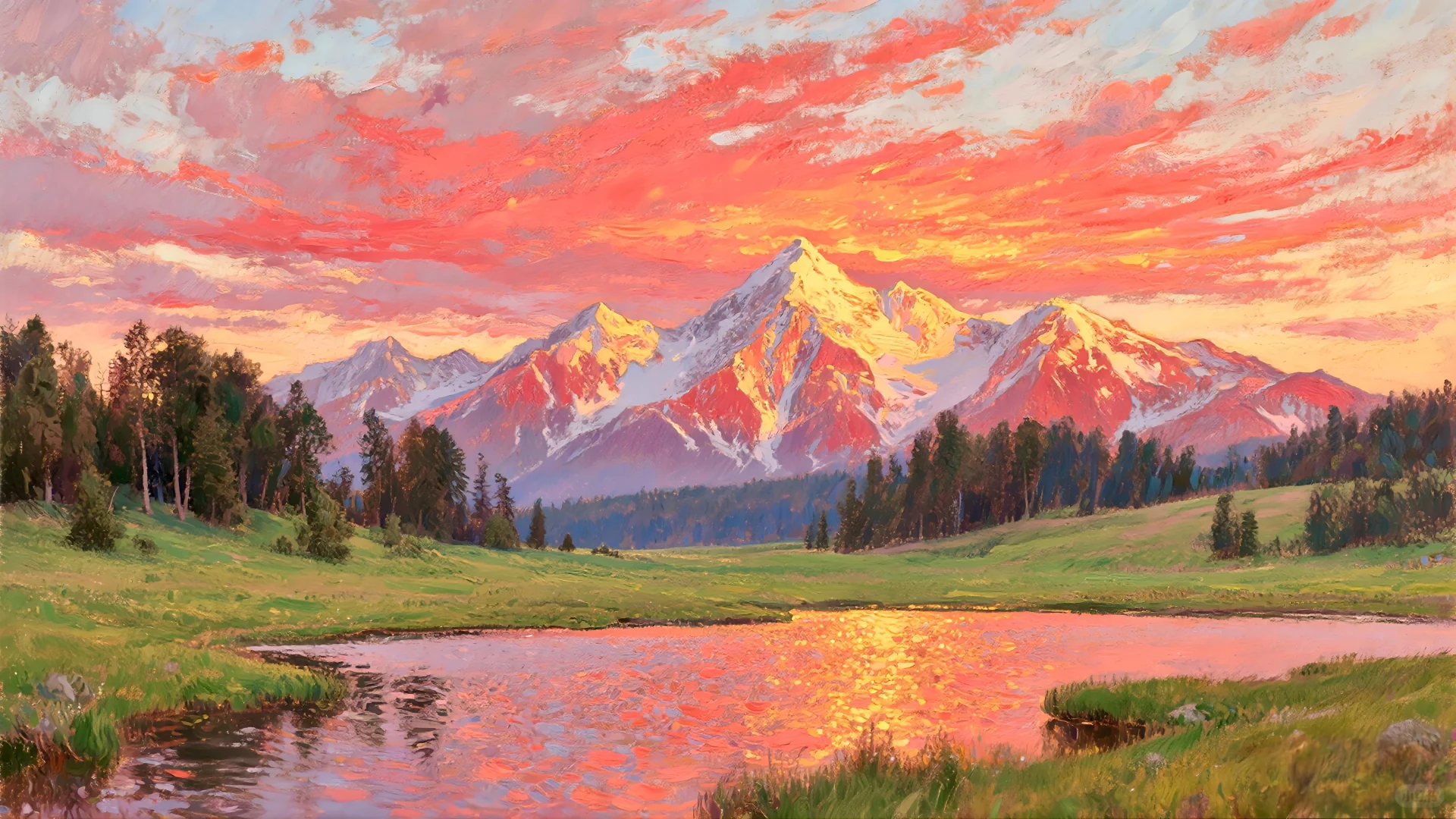 五行齐全通用能量图🌲☀️⛰️🏔️💦