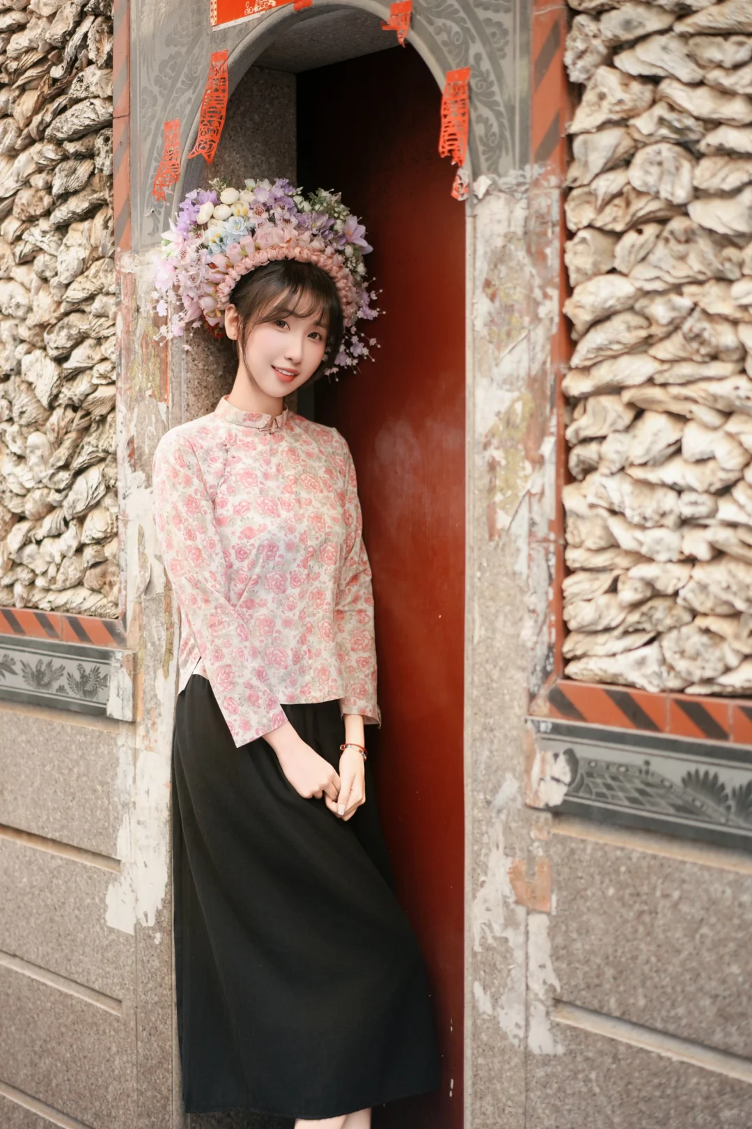 簪花围 穿花衣 闲做半日渔家女💐