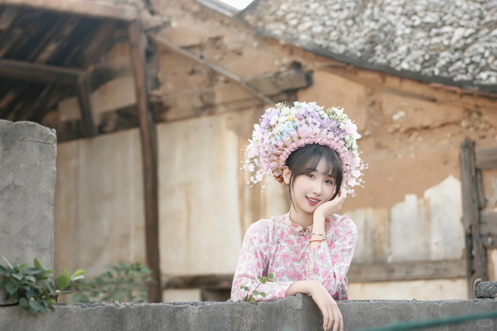 簪花围 穿花衣 闲做半日渔家女💐