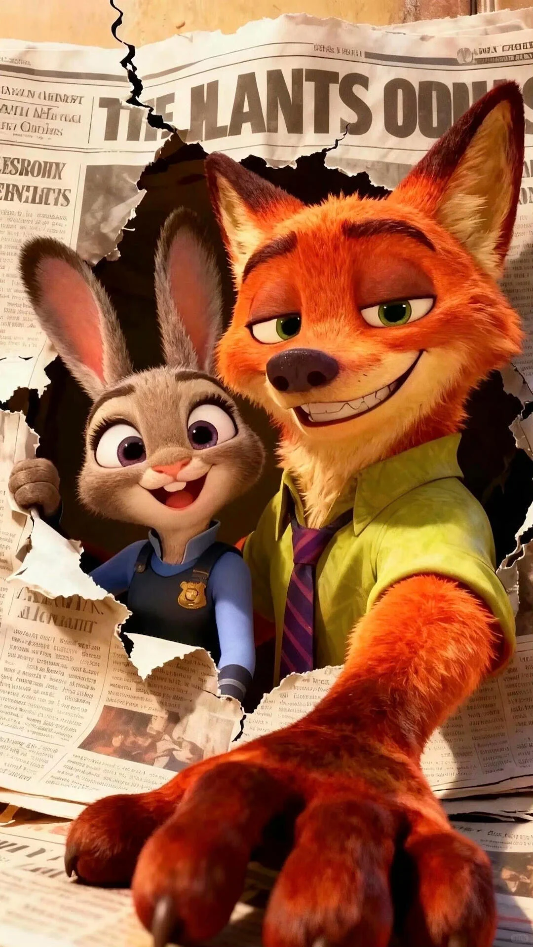 尼克朱迪壁纸🔥爱了爱了～～