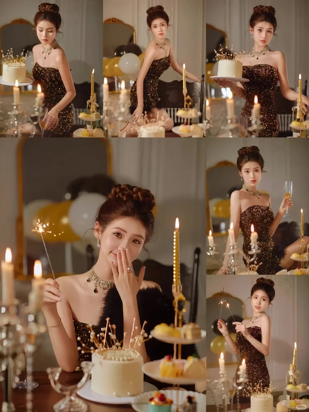 生日必拍的风格 氛围感富家千金生日照🎂
