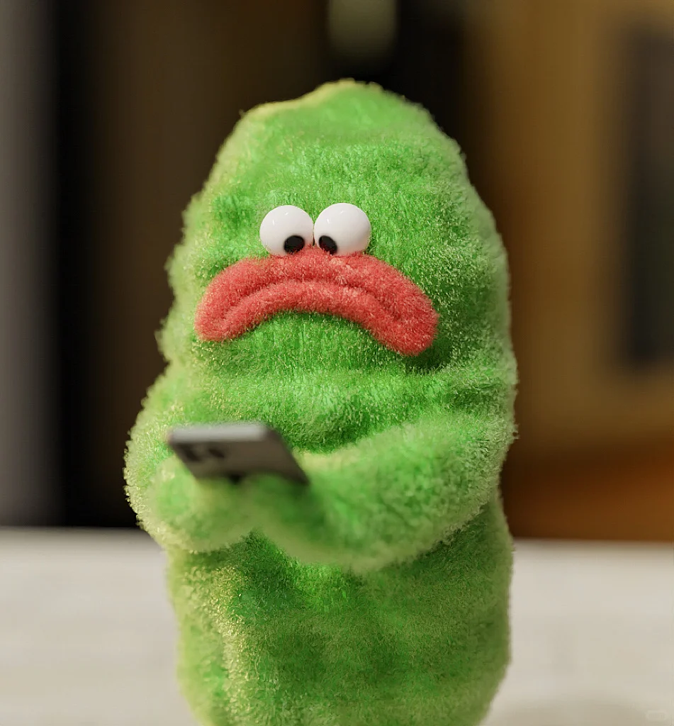 苦瓜女士表情包～万能回消息版（有字&无字）