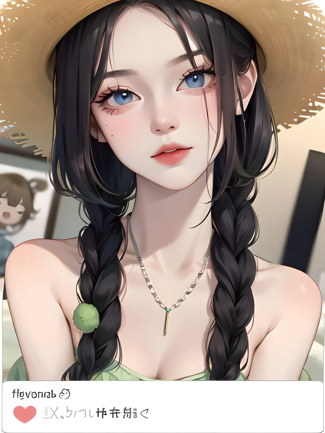 春日女孩｜Al插画