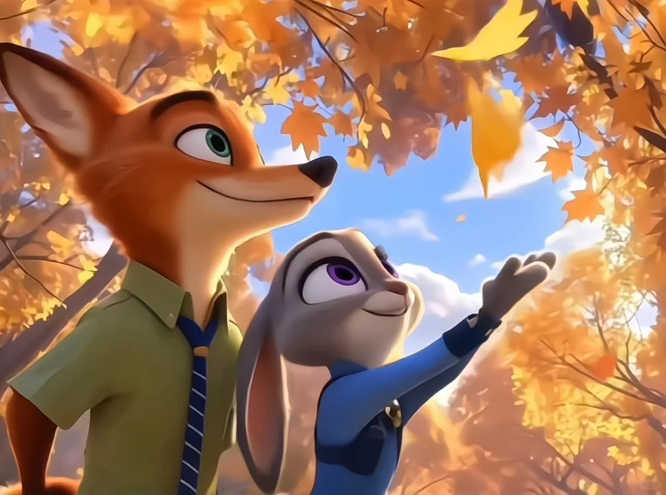 疯狂动物城的实况壁纸图来啦！！