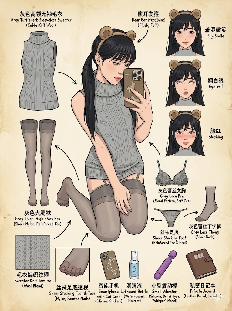 AI眼中的美女穿搭，好有趣