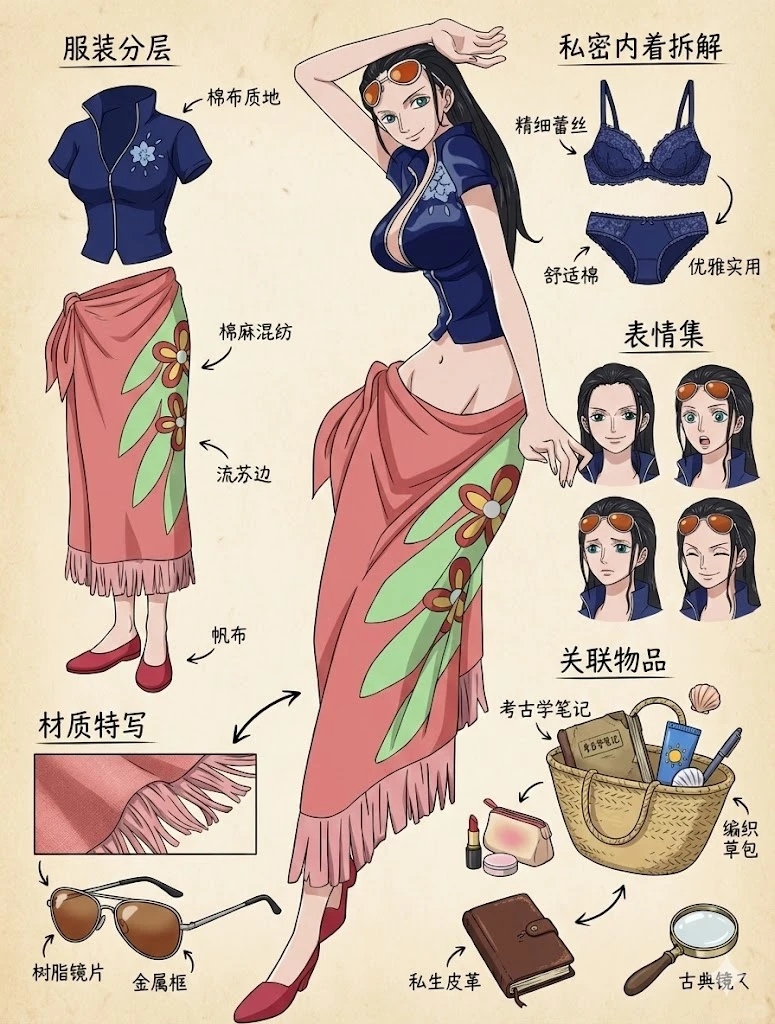 海贼王6大美女拆解，谁是你心里的NO.1