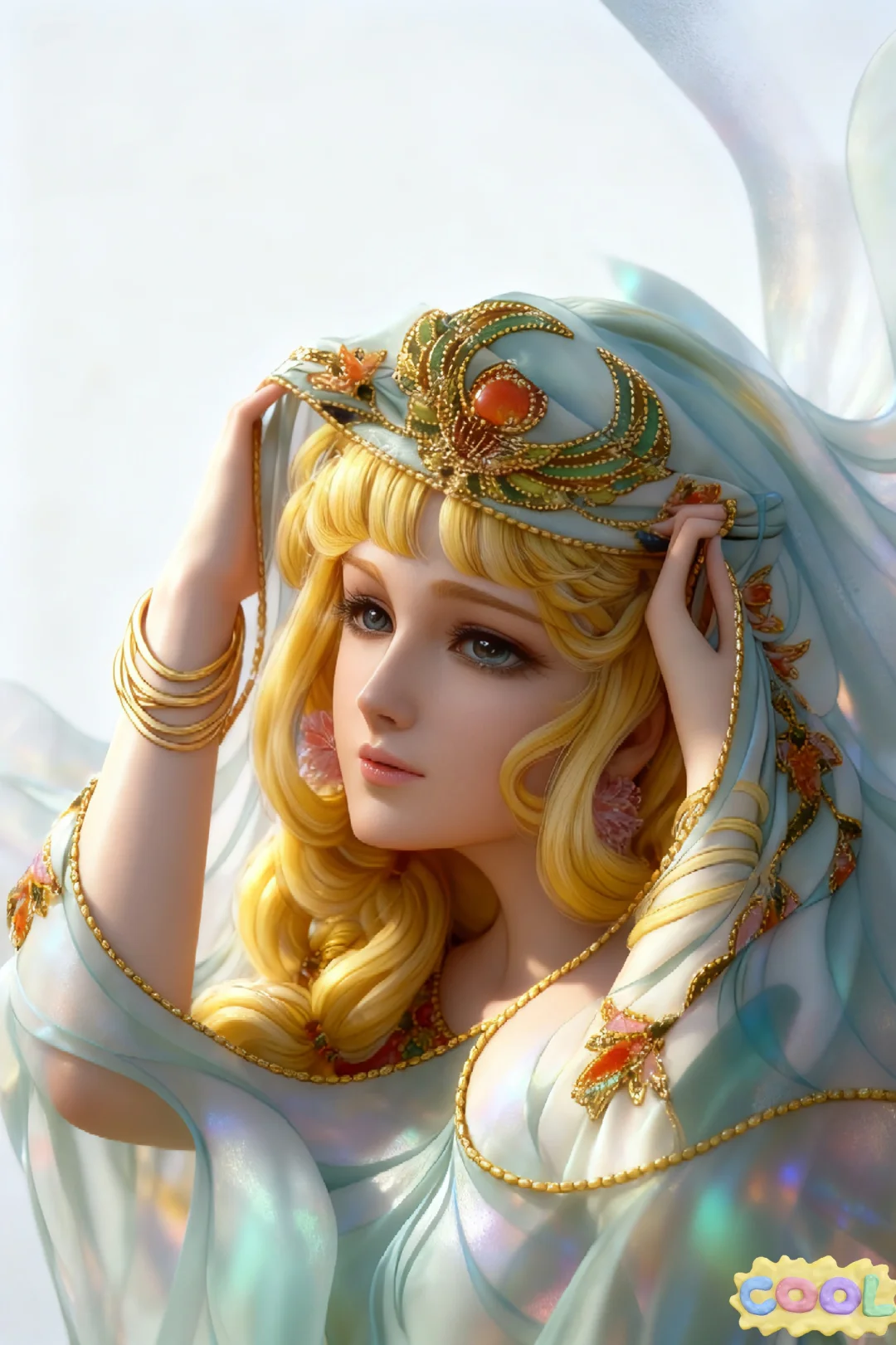 Ai眼中不同版本的黄金公主