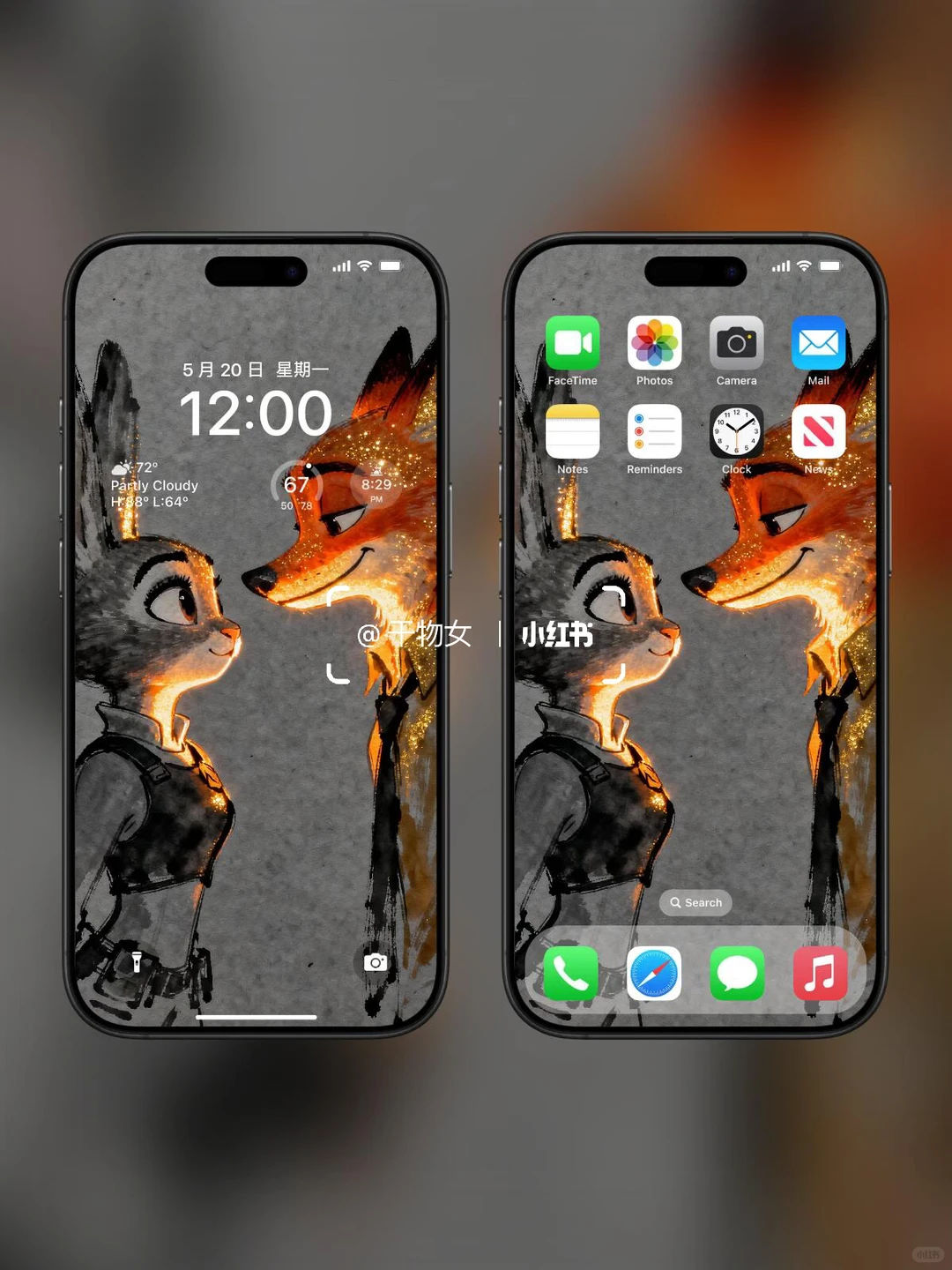 🦊🐰｜电脑壁纸