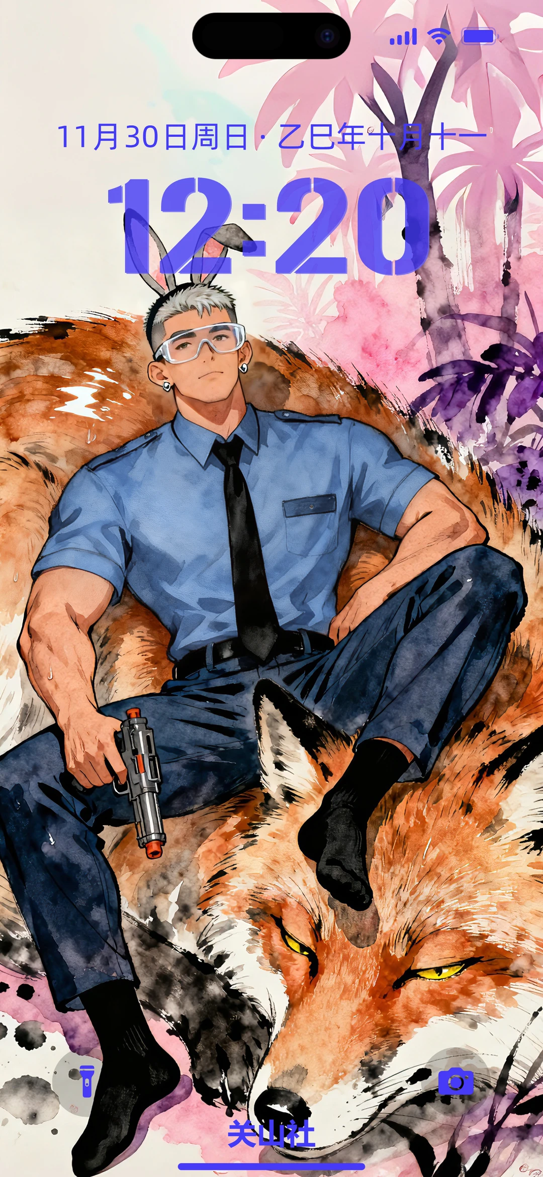 男生壁纸｜狐狸与兔子【编号：S-N096】