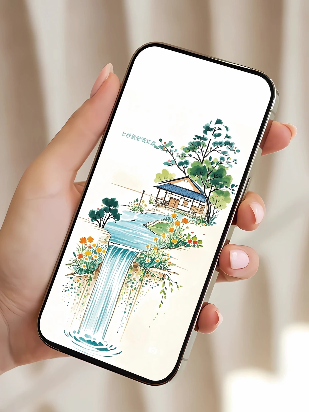 流水生“宅”｜治愈壁纸