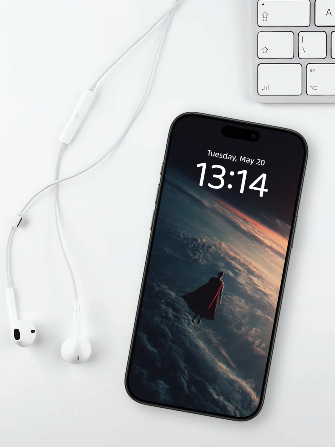 超人壁纸 l 云端之翼